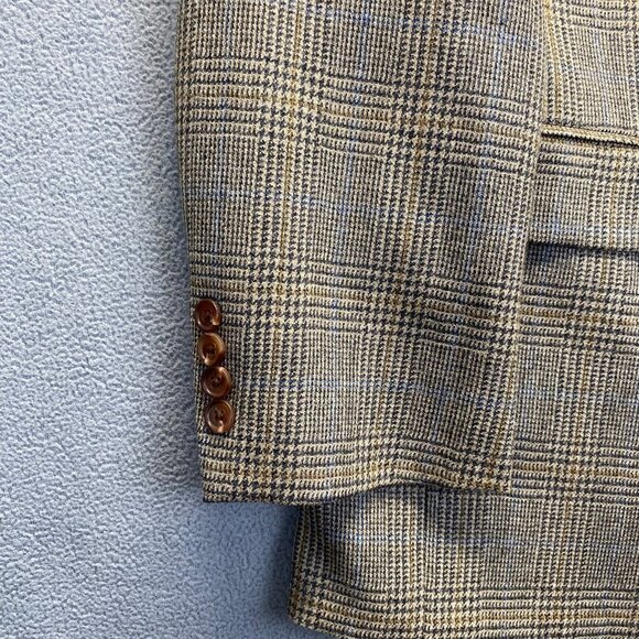 Lauren Ralph Lauren Mens Blazer Jacket Size 40R 100% Wool,Linen,Dry Clean - Picture 13 of 14